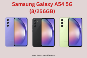 Samsung Galaxy A54 5G (8/256GB) สุดคุ้ม ราคาเริ่มต้นเพียง 10,399 บาท เท่านั้น สิทธิพิเศษราคานี้ สำหรับลูกค้า True Move-H เท่านั้น จากราคาปกติ 14,999 บาท