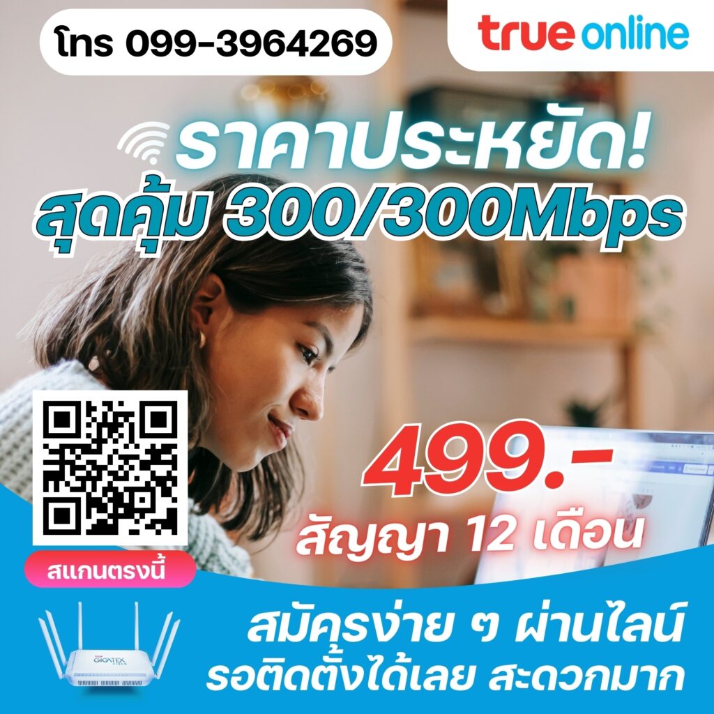 เน็ตบ้านทรูเน้นเน็ต 499